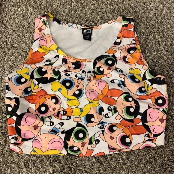 Power puff girl crop top - Picture 1 of 2